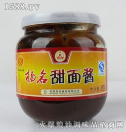 揚(yáng)名350g甜面醬 成都揚(yáng)名食品開啟休閑食品醬料招商新篇章